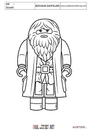 lego-harry-potter boyama sayfaları